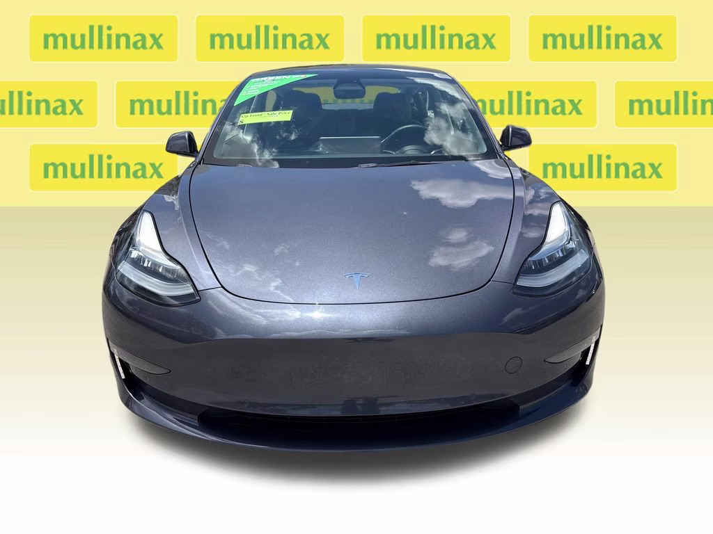 2022 Midnight Silver Metallic Tesla Model 3 Long Range AWD Sedan