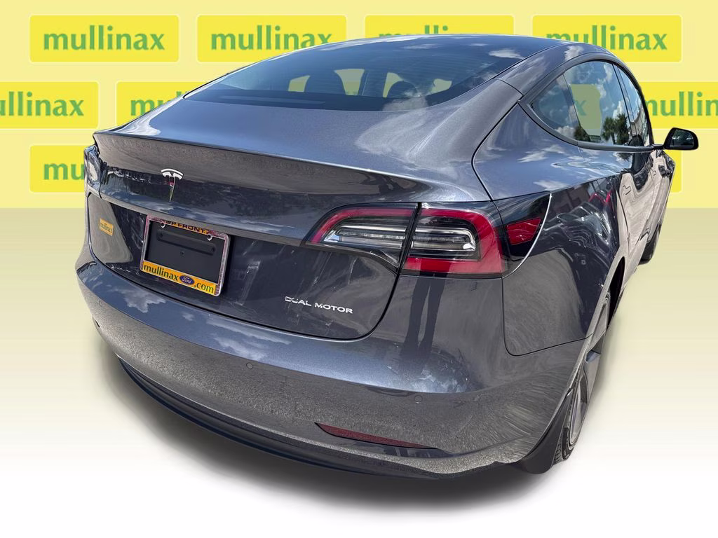 2022 Midnight Silver Metallic Tesla Model 3 Long Range AWD Sedan