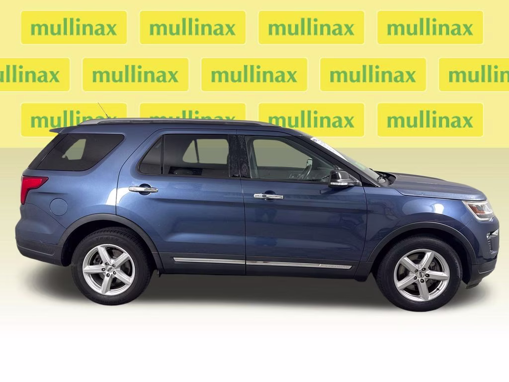 2018 Blue Metallic Ford Explorer XLT FWD SUV
