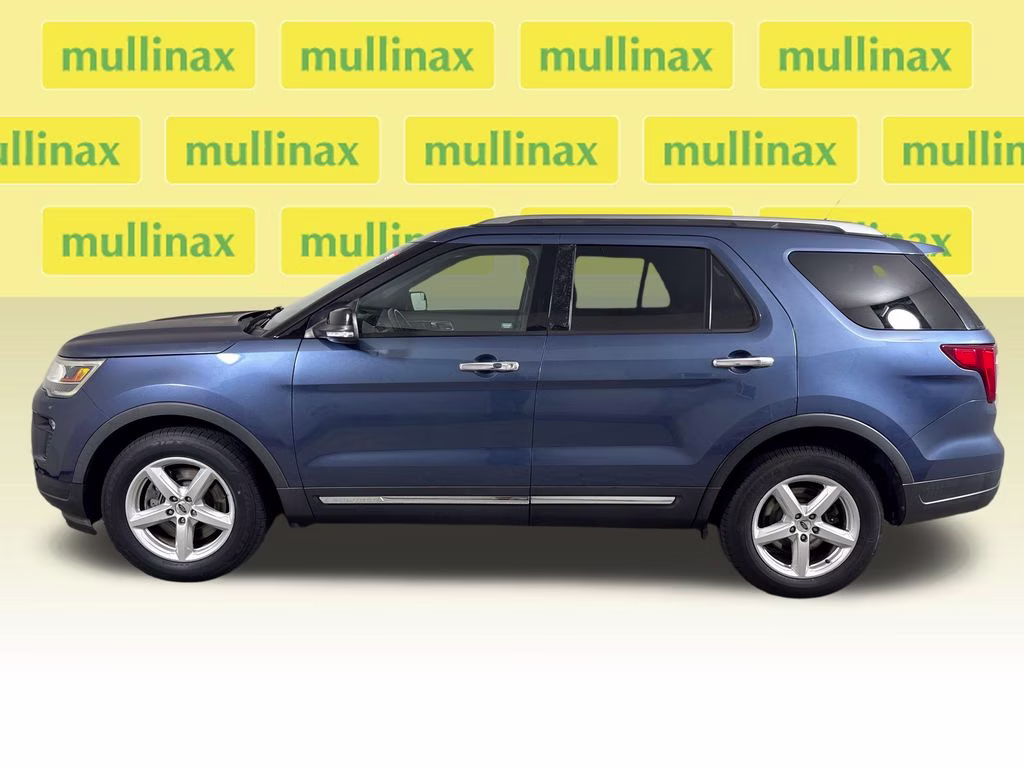 2018 Blue Metallic Ford Explorer XLT FWD SUV
