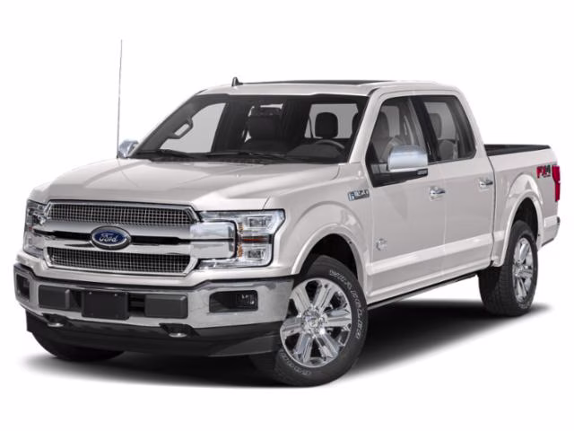 2019 White Platinum Metallic Tri-Coat Ford F-150 King Ranch RWD Truck