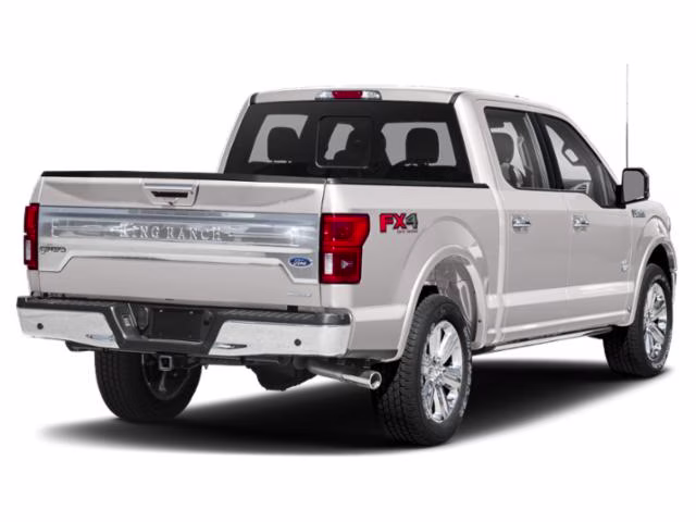 2019 White Platinum Metallic Tri-Coat Ford F-150 King Ranch RWD Truck