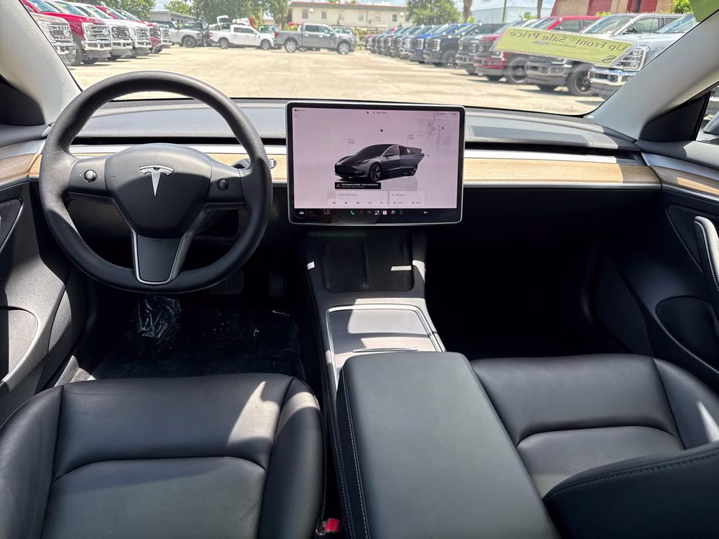 2022 Midnight Silver Metallic Tesla Model 3 Long Range AWD Sedan
