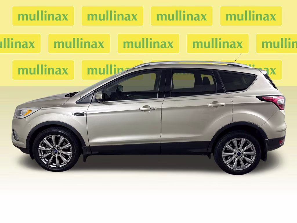 2018 White Gold Ford Escape Titanium FWD SUV