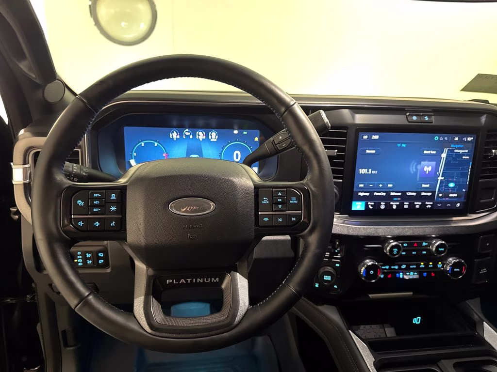 2025 Agate Black Metallic Ford Super Duty F-250 SRW Platinum 4X4 Truck