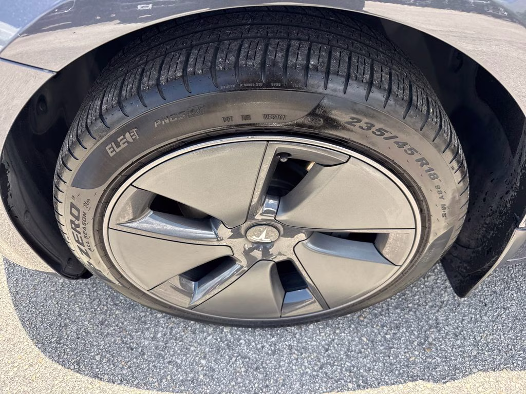 2022 Midnight Silver Metallic Tesla Model 3 Long Range AWD Sedan