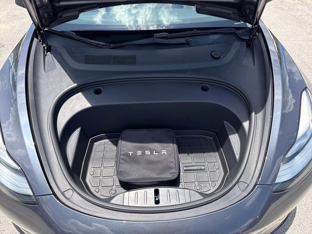 2022 Midnight Silver Metallic Tesla Model 3 Long Range AWD Sedan