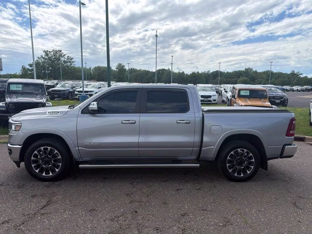 2019 Billet Silver Metallic Ram 1500 Laramie 4X4 Truck