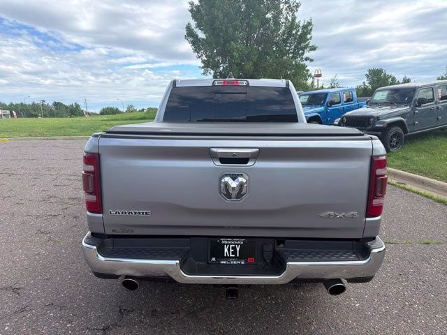 2019 Billet Silver Metallic Ram 1500 Laramie 4X4 Truck