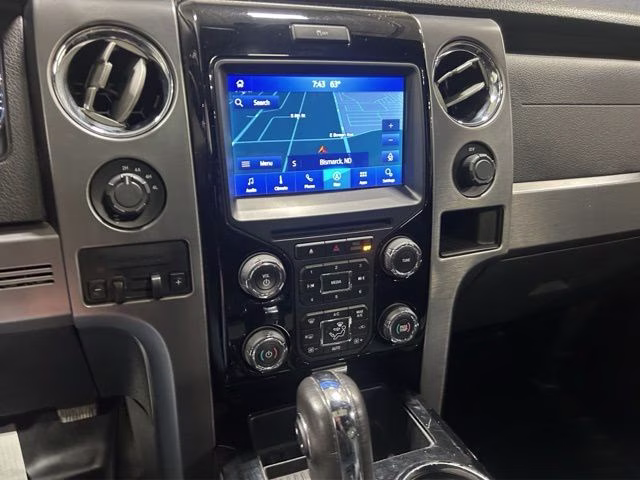 2014 White Platinum Metallic Tri-Coat Ford F-150 Limited 4X4 Truck