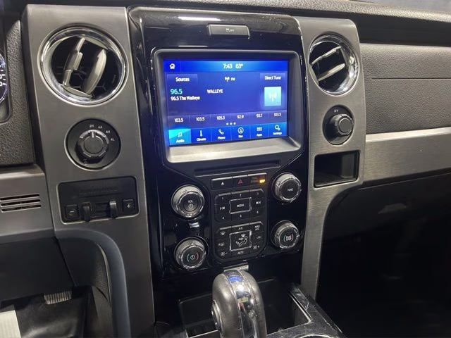 2014 White Platinum Metallic Tri-Coat Ford F-150 Limited 4X4 Truck