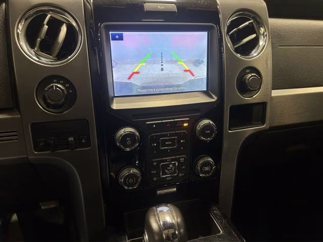 2014 White Platinum Metallic Tri-Coat Ford F-150 Limited 4X4 Truck