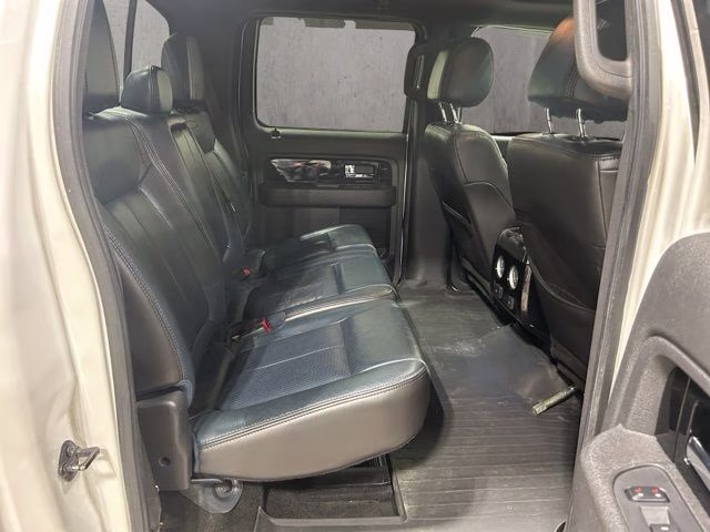 2014 White Platinum Metallic Tri-Coat Ford F-150 Limited 4X4 Truck