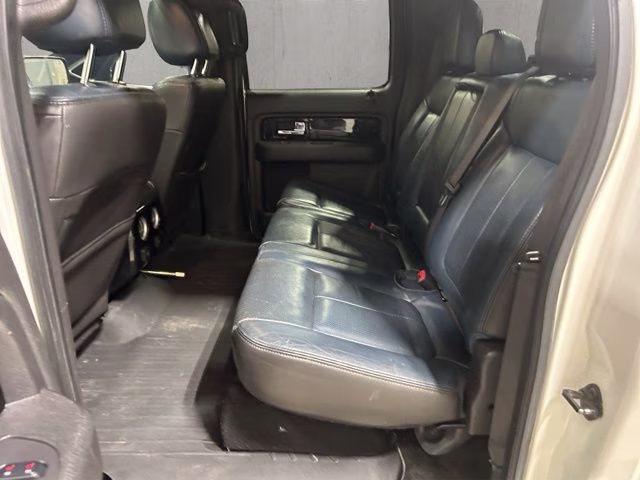 2014 White Platinum Metallic Tri-Coat Ford F-150 Limited 4X4 Truck
