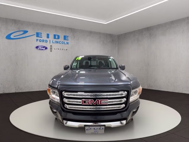 2016 Cyber Gray Metallic GMC Canyon SLE1 4X4 Truck