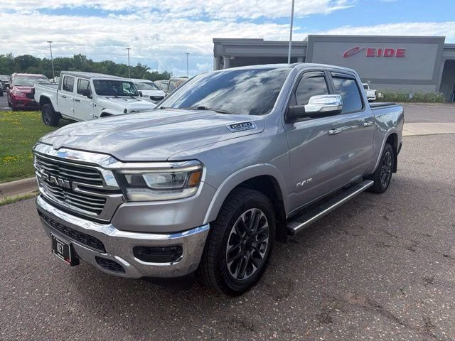 2019 Billet Silver Metallic Ram 1500 Laramie 4X4 Truck