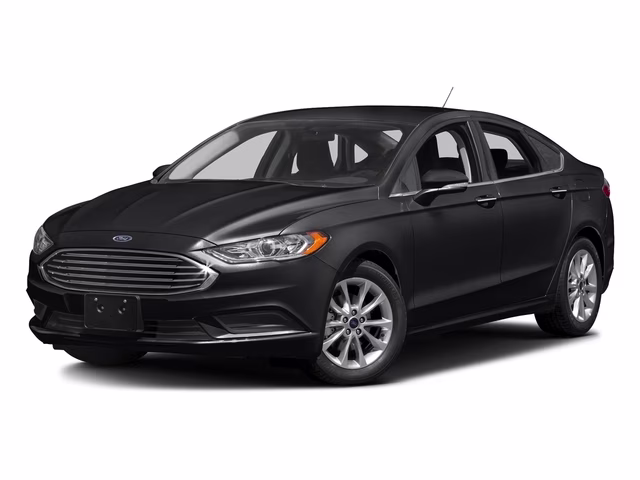 2017 Shadow Black Ford Fusion SE FWD Sedan