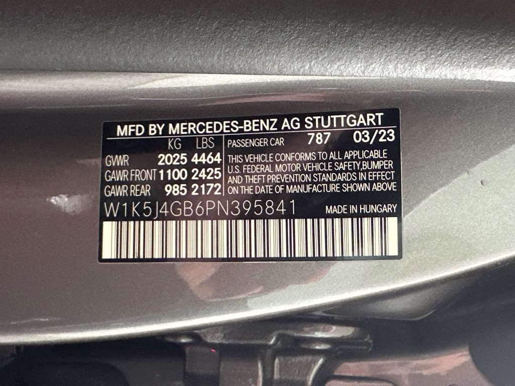 2023 Mountain Gray Metallic Mercedes-Benz CLA CLA 250 FWD Sedan