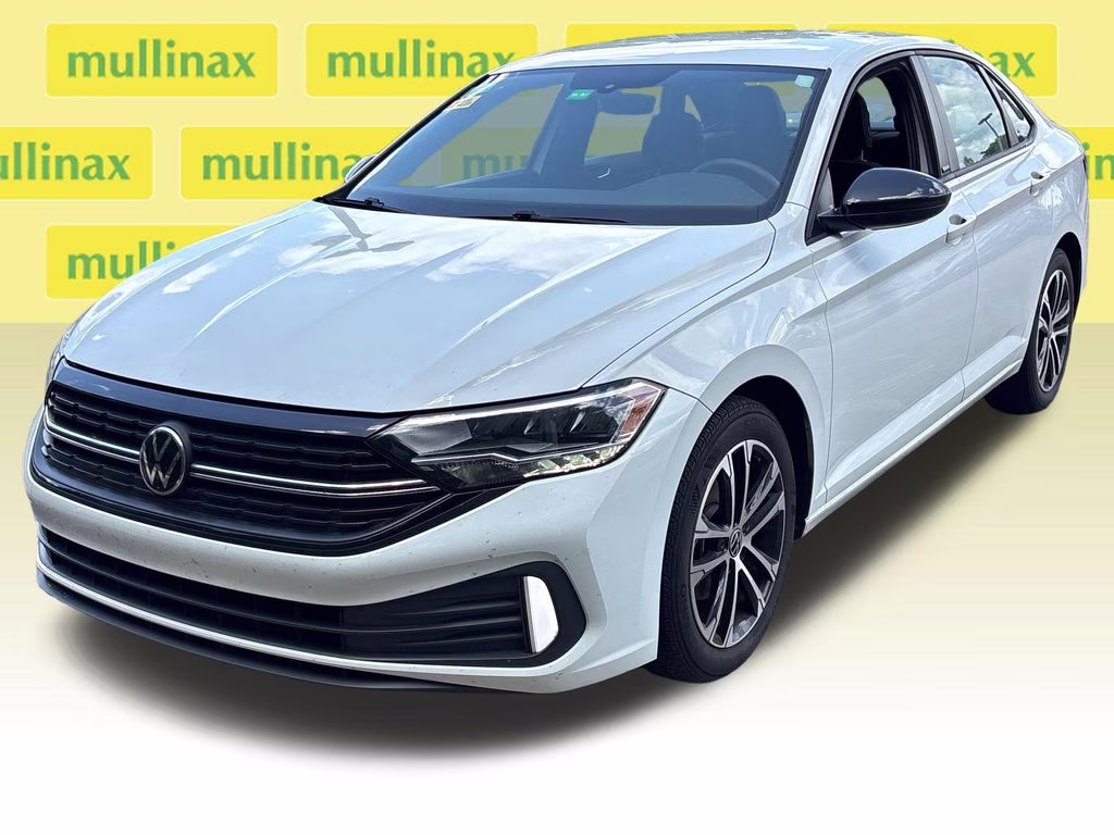 2023 Pure White Volkswagen Jetta 1.5T Sport FWD Sedan