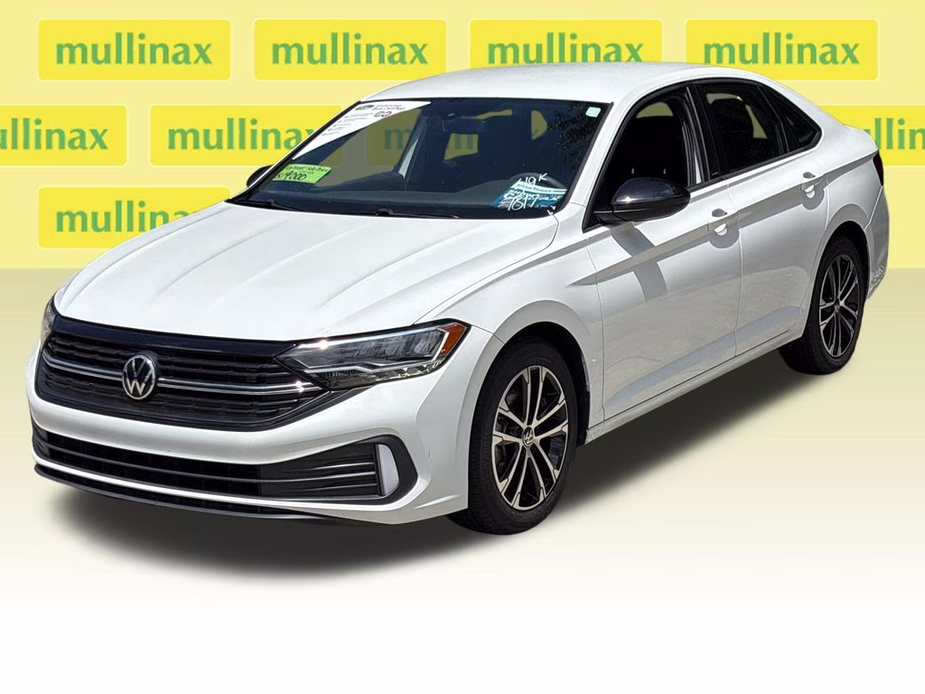 2023 Pure White Volkswagen Jetta 1.5T Sport FWD Sedan