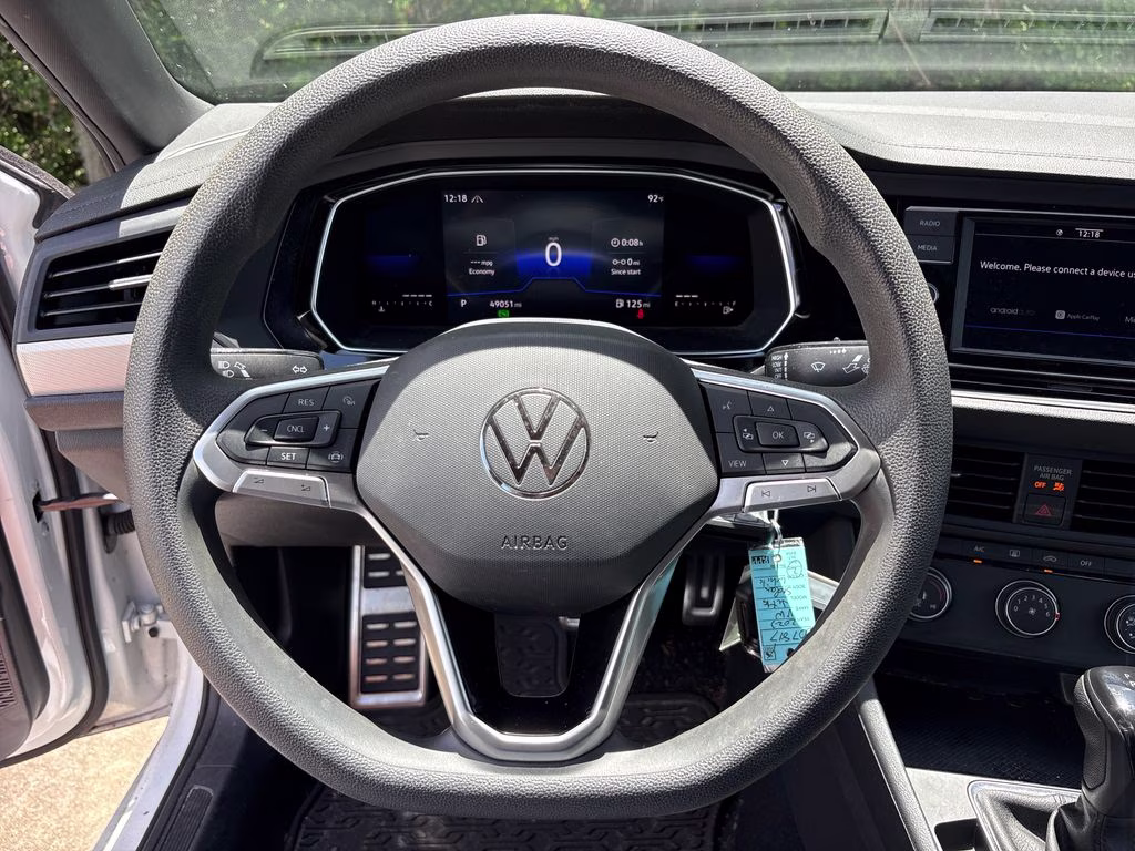 2023 Pure White Volkswagen Jetta 1.5T Sport FWD Sedan