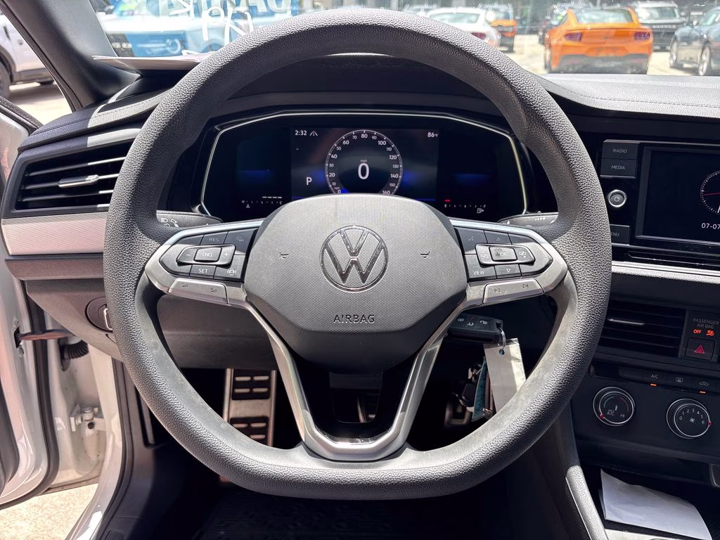 2023 Pure White Volkswagen Jetta 1.5T Sport FWD Sedan