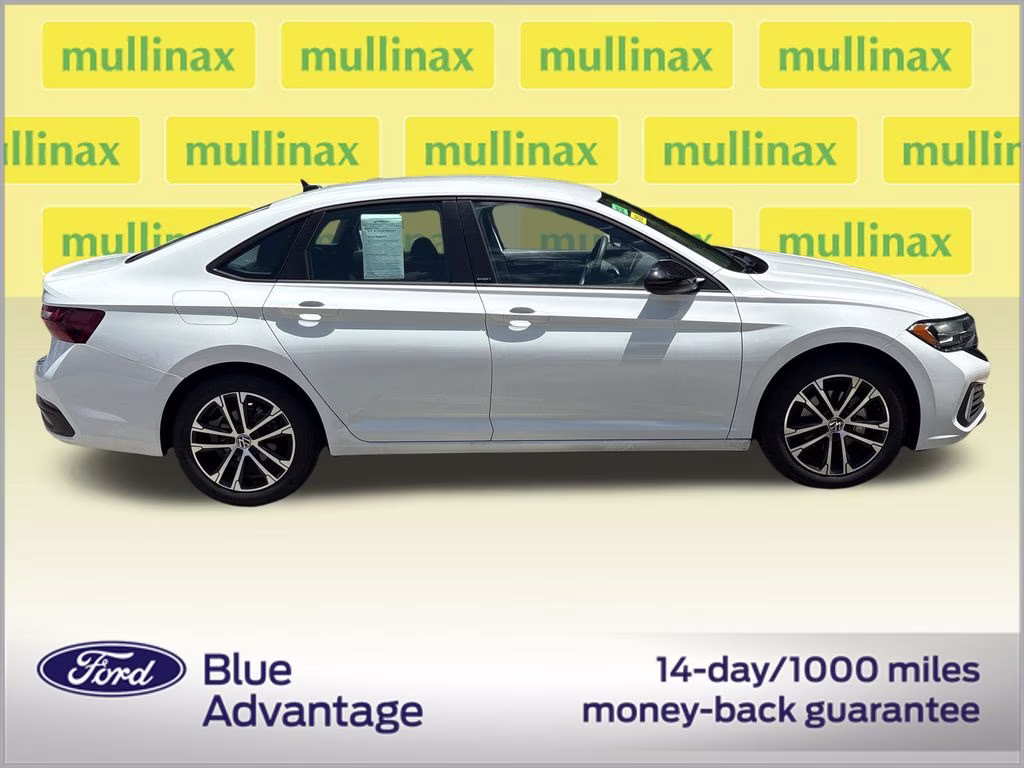2023 Pure White Volkswagen Jetta 1.5T Sport FWD Sedan