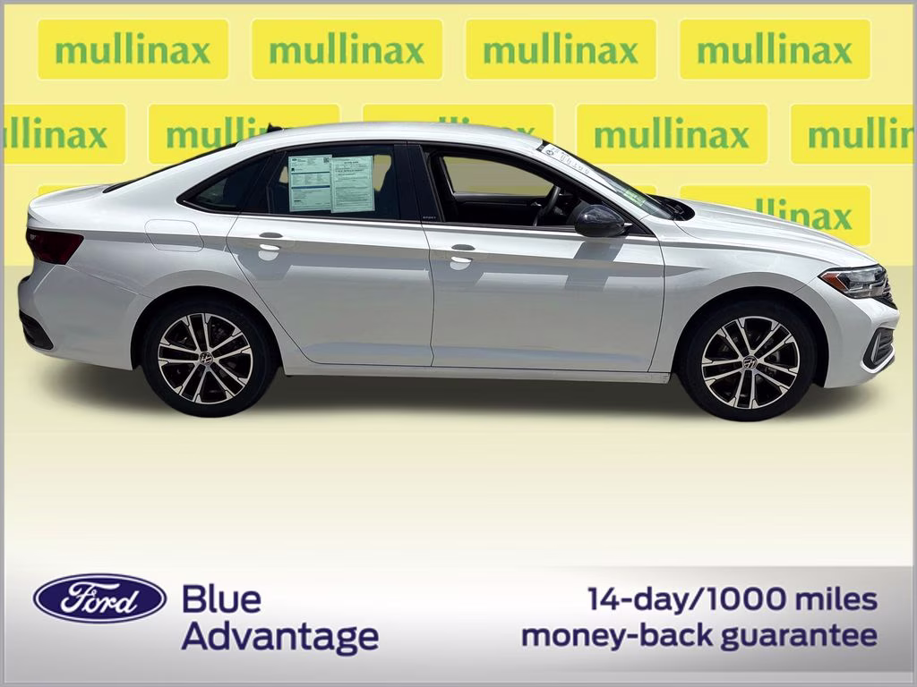 2023 Pure White Volkswagen Jetta 1.5T Sport FWD Sedan