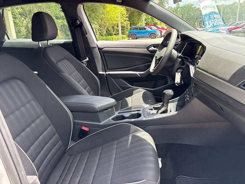 2023 Pure White Volkswagen Jetta 1.5T Sport FWD Sedan