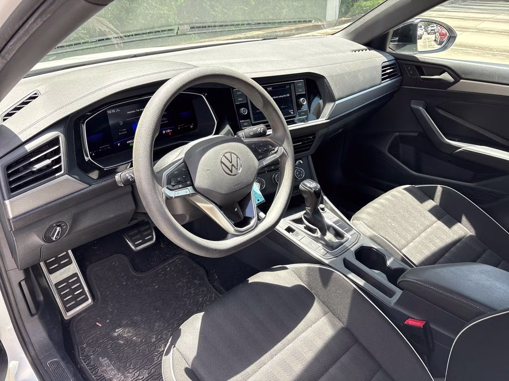 2023 Pure White Volkswagen Jetta 1.5T Sport FWD Sedan