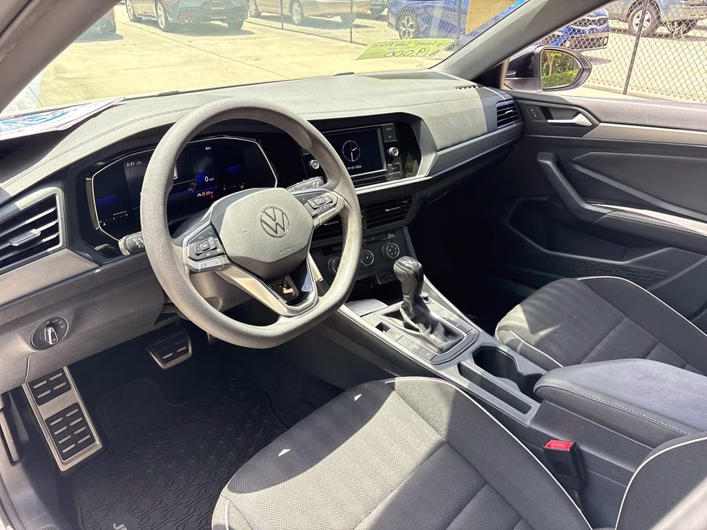 2023 Pure White Volkswagen Jetta 1.5T Sport FWD Sedan