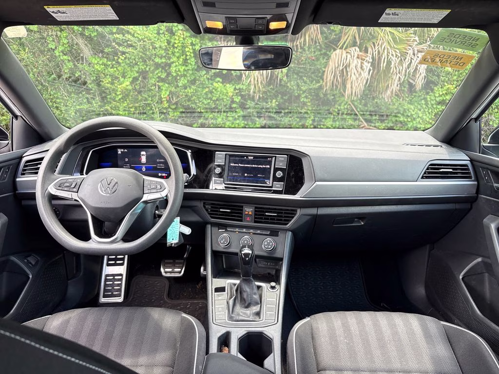 2023 Pure White Volkswagen Jetta 1.5T Sport FWD Sedan