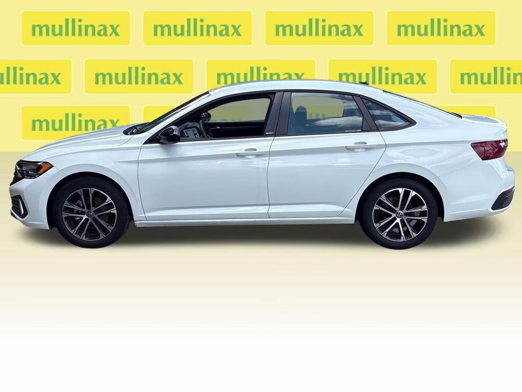 2023 Pure White Volkswagen Jetta 1.5T Sport FWD Sedan