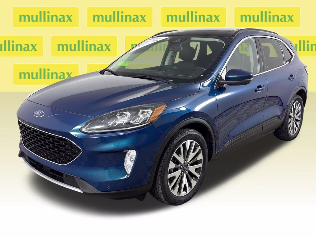 2020 Green Metallic Ford Escape Hybrid Titanium AWD SUV