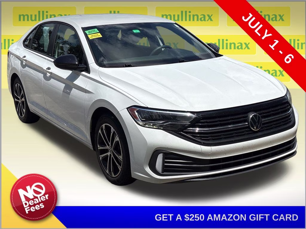 2023 Pure White Volkswagen Jetta 1.5T Sport FWD Sedan