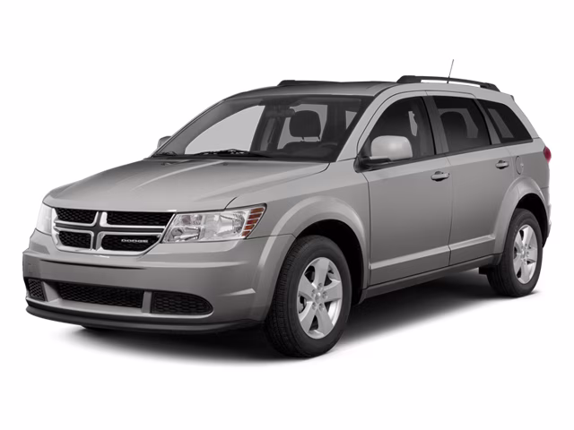 2014 Bright Silver Metallic Clearcoat Dodge Journey SXT FWD SUV