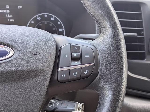 2022 Oxford White Ford E-Transit-350 Base RWD Van