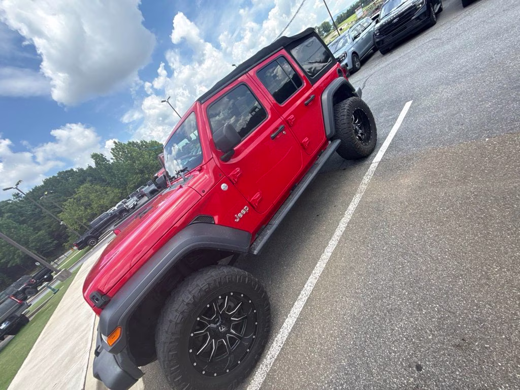 2018 Firecracker Red Clearcoat Jeep Wrangler Unlimited Sport S 4X4 SUV