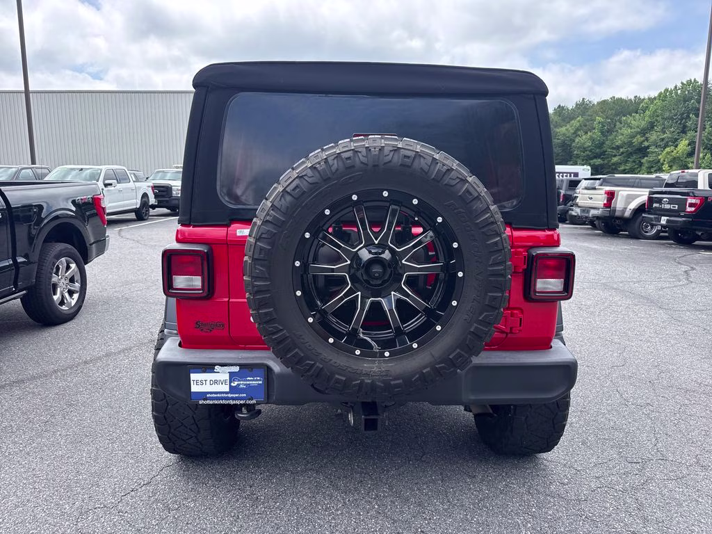 2018 Firecracker Red Clearcoat Jeep Wrangler Unlimited Sport S 4X4 SUV