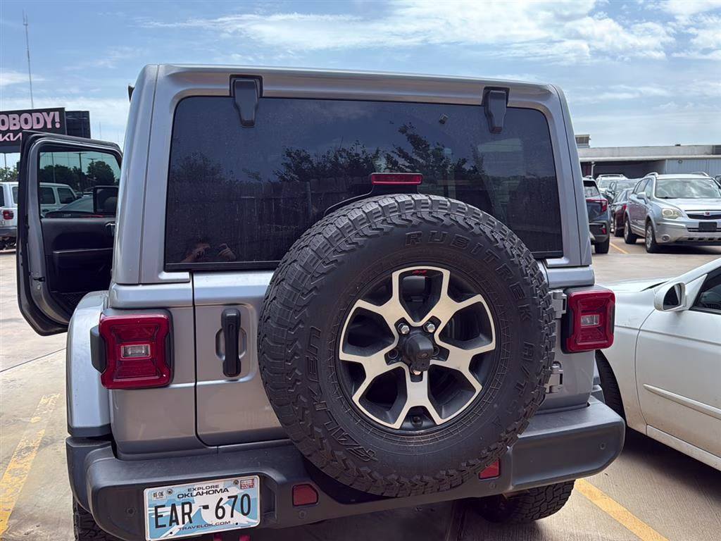2020 GRAY Jeep Wrangler Unlimited RUBICON 4X4 4X4