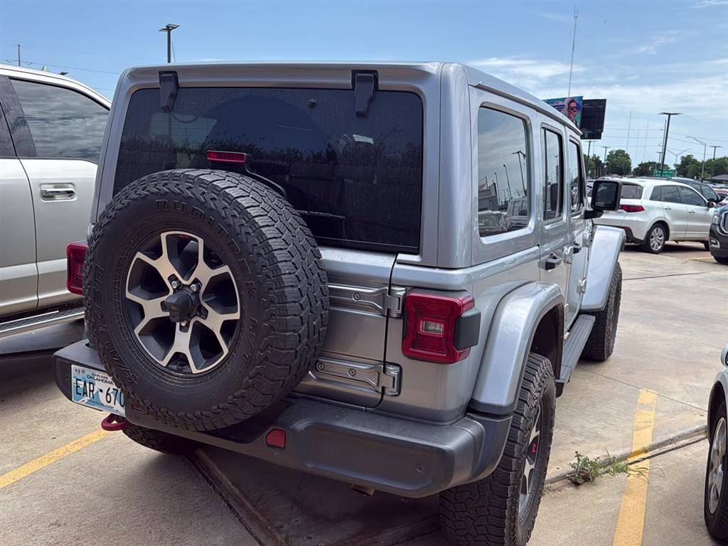 2020 GRAY Jeep Wrangler Unlimited RUBICON 4X4 4X4