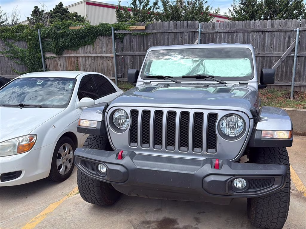 2020 GRAY Jeep Wrangler Unlimited RUBICON 4X4 4X4