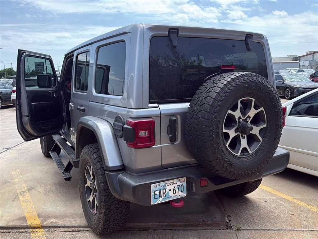 2020 GRAY Jeep Wrangler Unlimited RUBICON 4X4 4X4