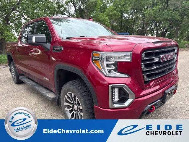 2019 Red Quartz Tintcoat GMC Sierra 1500 AT4 4X4 Truck