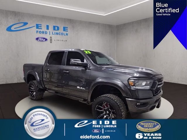 2023 Granite Crystal Metallic Clearcoat Ram 1500 Big Horn 4X4 Truck
