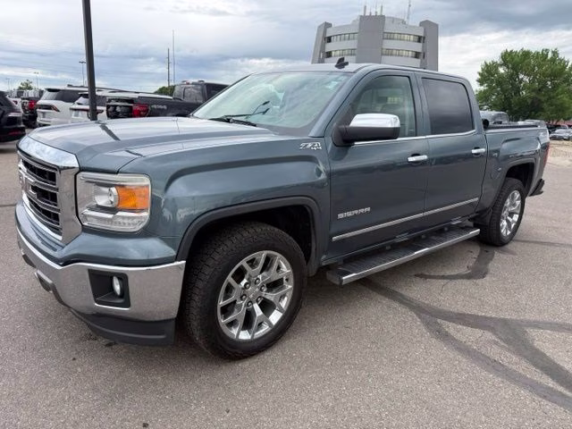2014 Stealth Gray Metallic GMC Sierra 1500 SLT 4X4 Truck