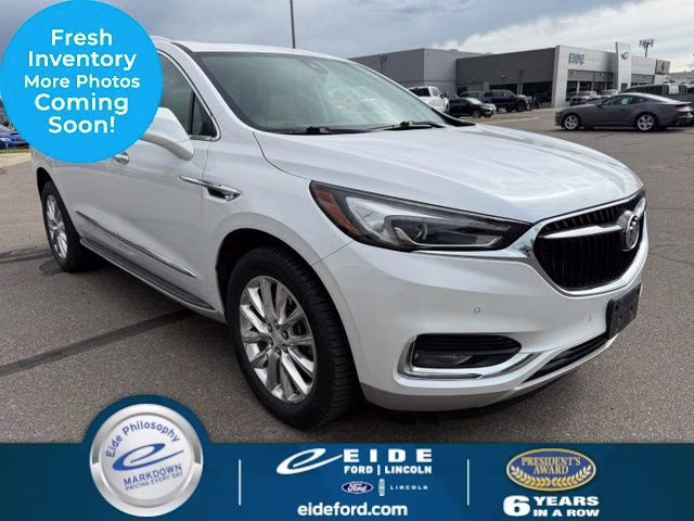 2018 White Frost Tricoat Buick Enclave Premium Group AWD SUV