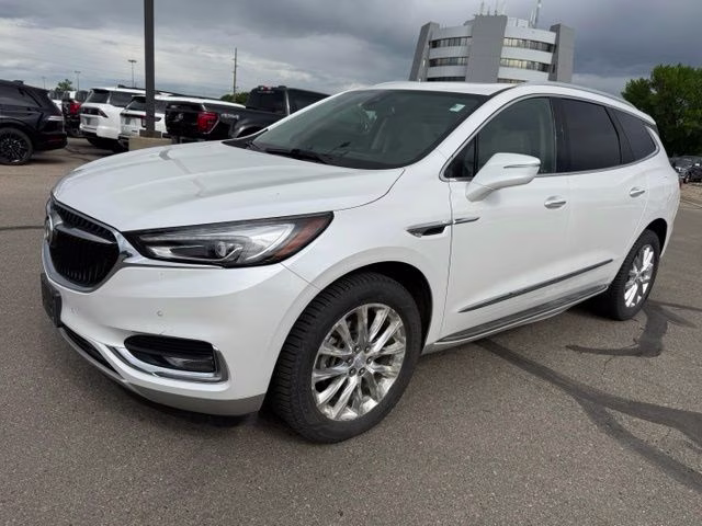 2018 White Frost Tricoat Buick Enclave Premium Group AWD SUV