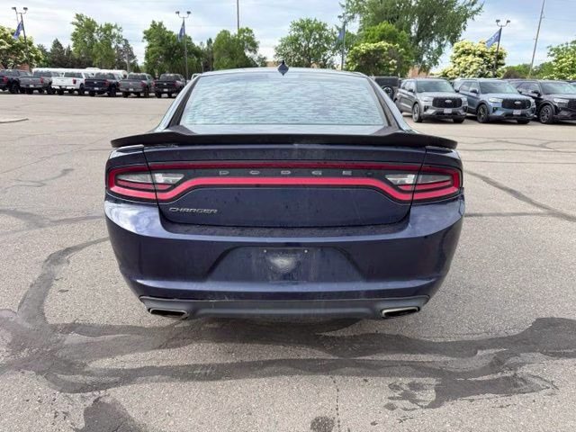 2016 Jazz Blue Pearlcoat Dodge Charger SXT AWD Sedan