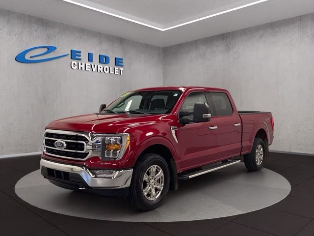 2022 Red Metallic Ford F-150 XLT 4X4 Truck
